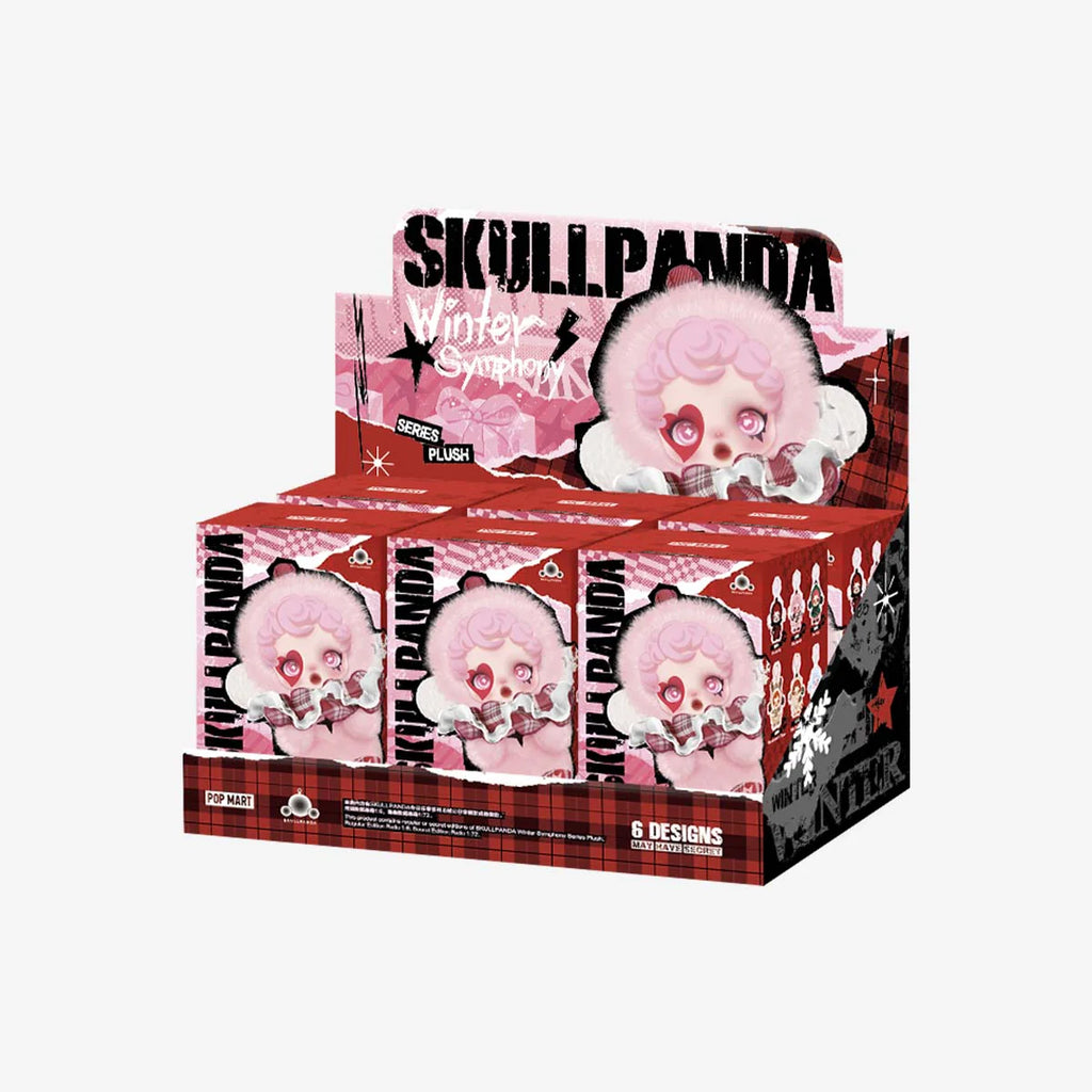 6. SKULLPANDA Winter Symphony Series Plush Dolls, Blind Box