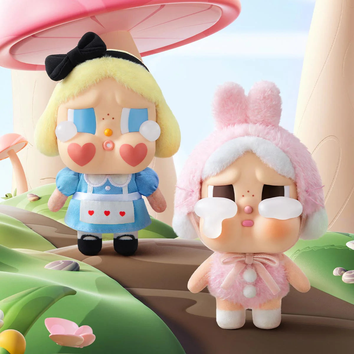 8. CRYBABY Crying Again Series-Vinyl Face Plush Blind Box