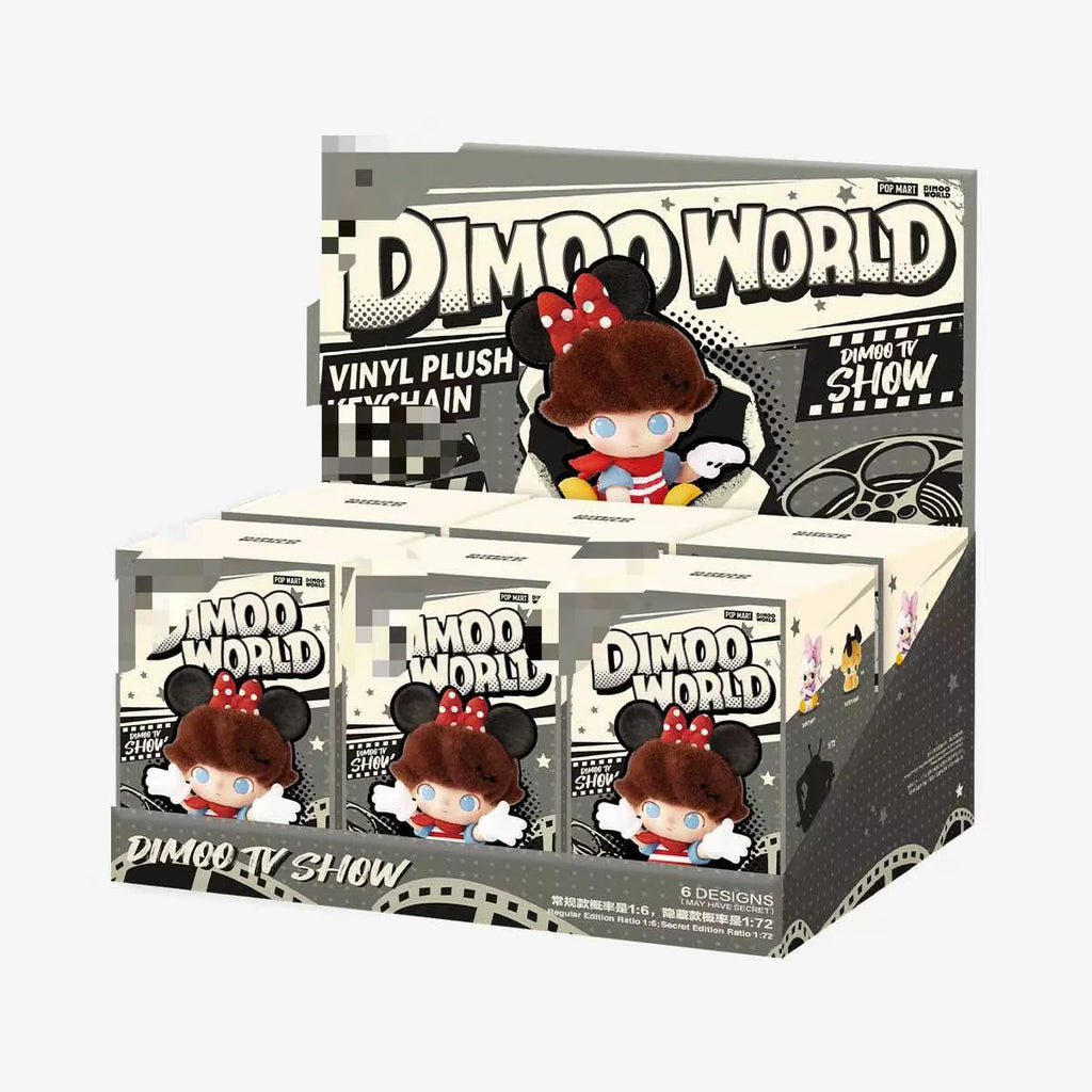7. POP MART DIMOO WORLD x Dsn Series Plush Doll, Blind Box