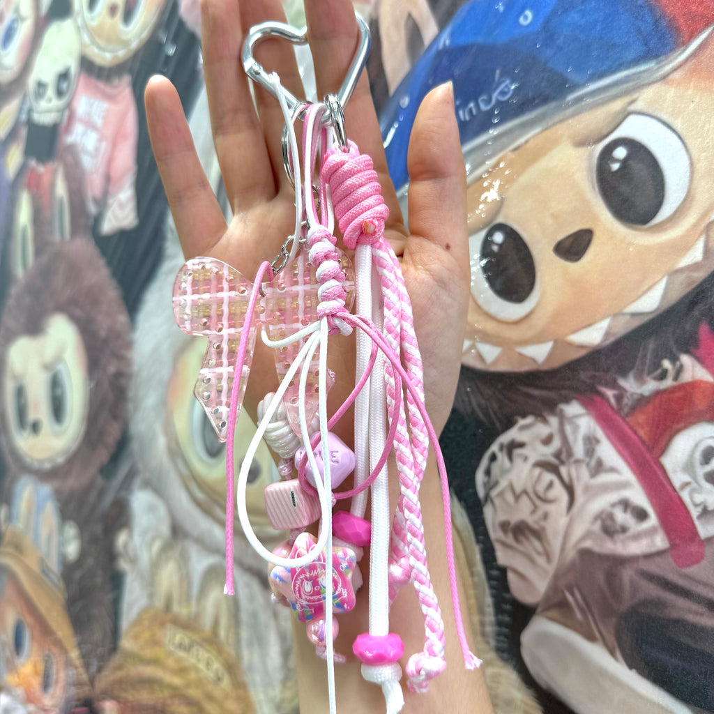 20. DIY Special Design Butterfly Pendant keychain Gift - For Bags - For Dolls - For Car Accessories (No Doll)