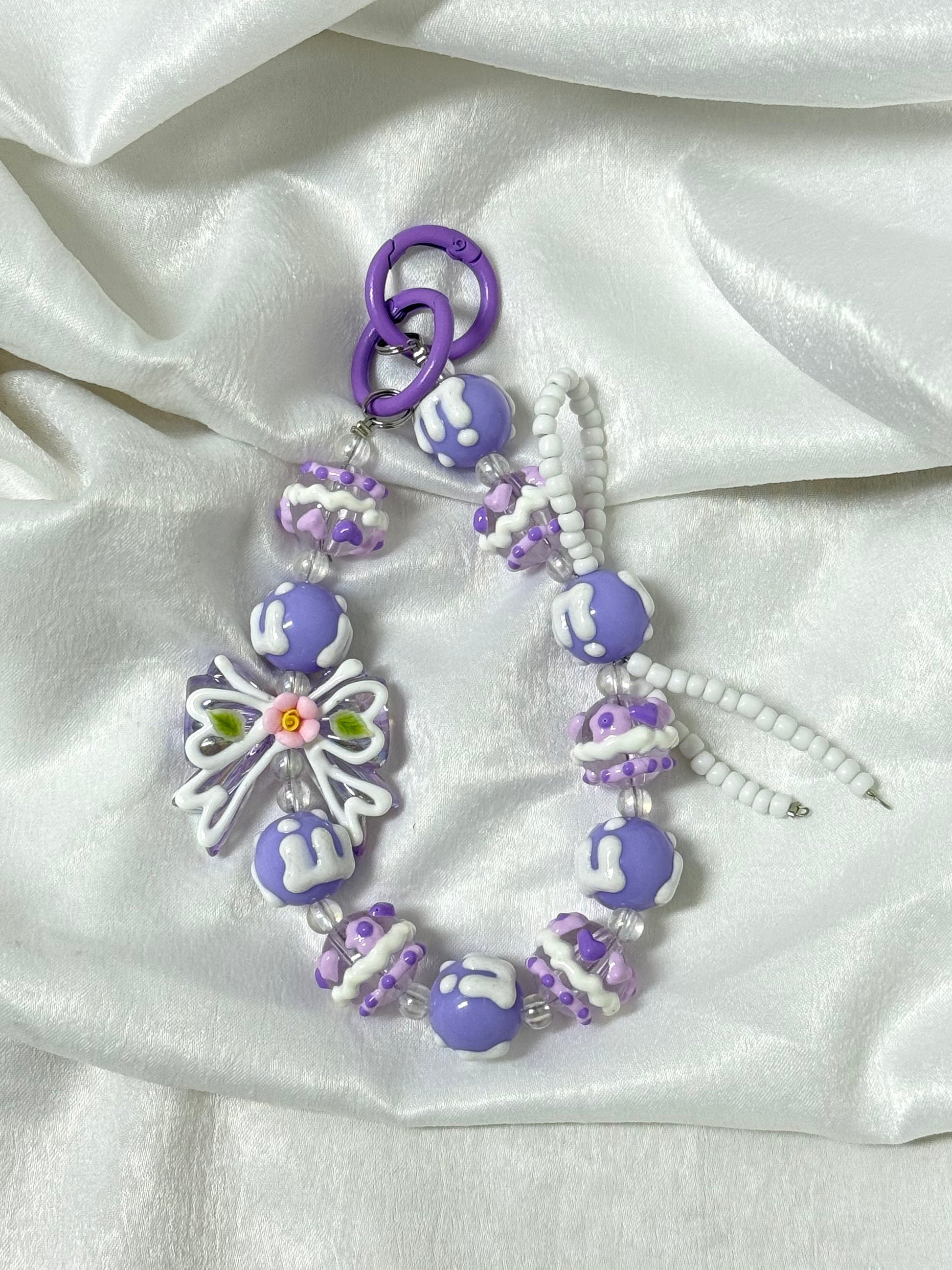 31. DIY Special Design Bow Pendant keychain Gift - For Bags - For Dolls - For Car Accessories (No Doll)