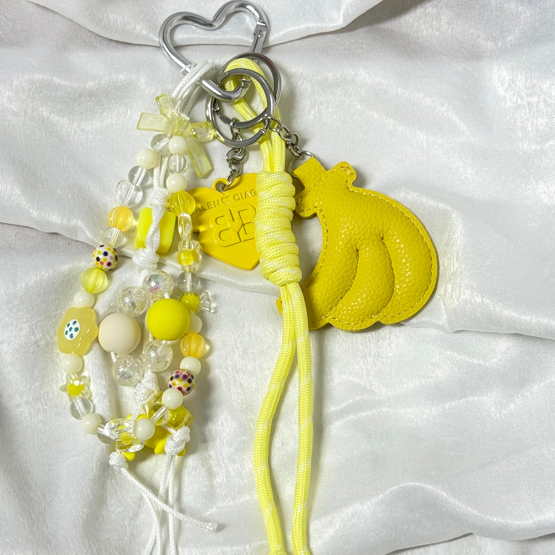 49. DIY Special Design Banana Pendant Keychain Gift - For Bags - For Dolls - For Car Accessories (No Doll)