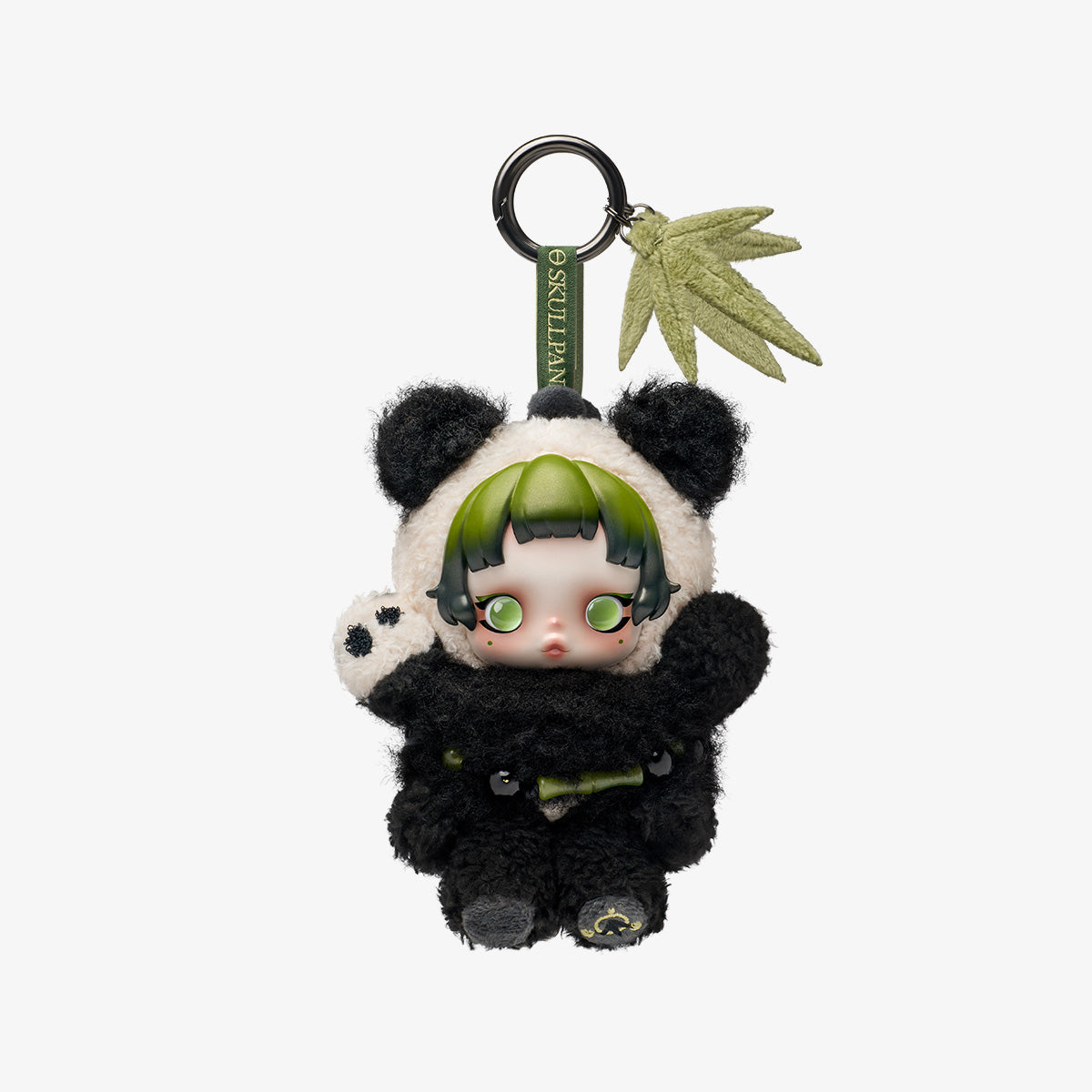 93. SKULLPANDA Lazy Panda Plush Doll Pendant