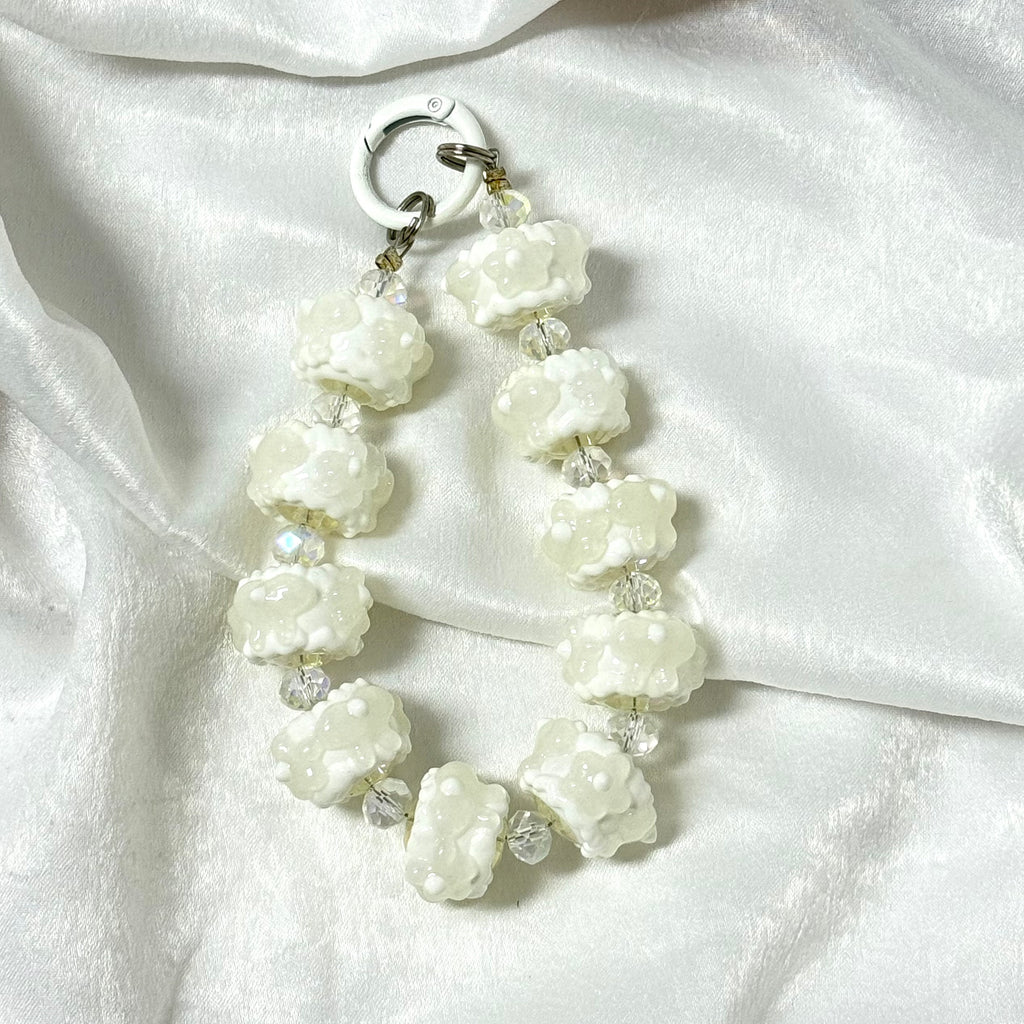 37. DIY Special Design Crystal-cream Pendant Keychain Gift - For Bags - For Dolls - For Car Accessories (No Doll)