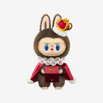100. The Monsters Labubu Let's Checkmate Series The King Vinyl Plush Doll