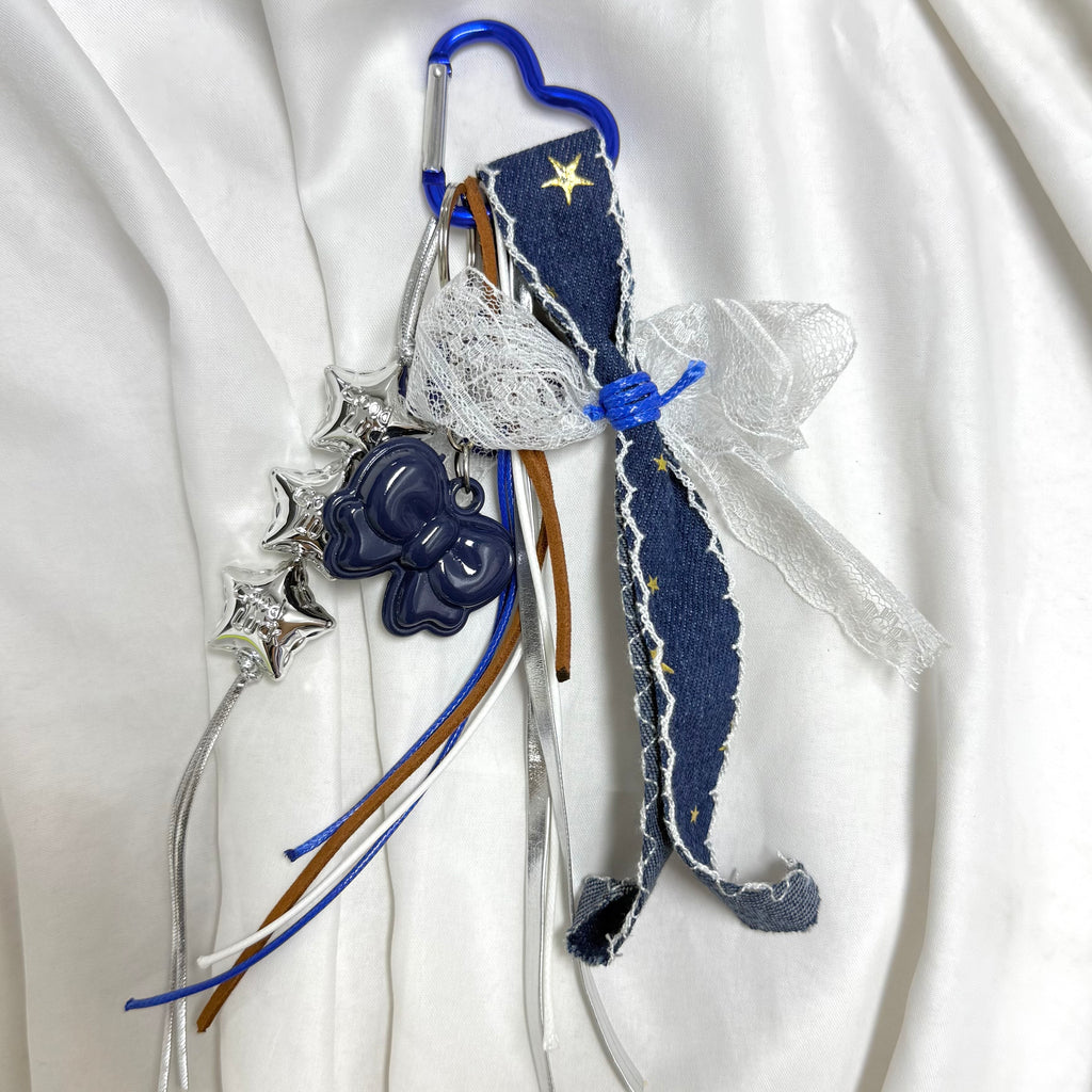 23. DIY Special Design Star Pendant keychain Gift - For Bags - For Dolls - For Car Accessories (No Doll)