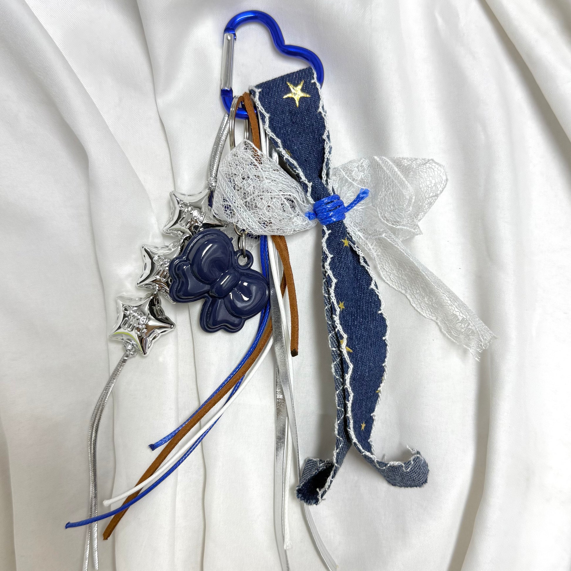 23. DIY Special Design Star Pendant keychain Gift - For Bags - For Dolls - For Car Accessories (No Doll)