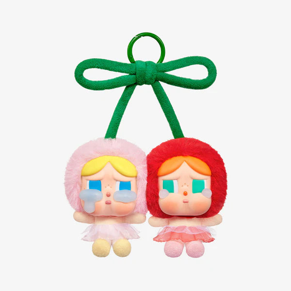 96. CRYBABY Crying For Love Series-Vinyl Plush Hanging Card (Love You Cherry Much)