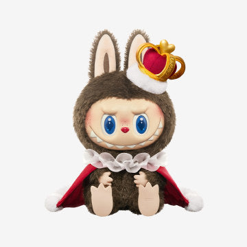 100. The Monsters Labubu Let's Checkmate Series The King Vinyl Plush Doll