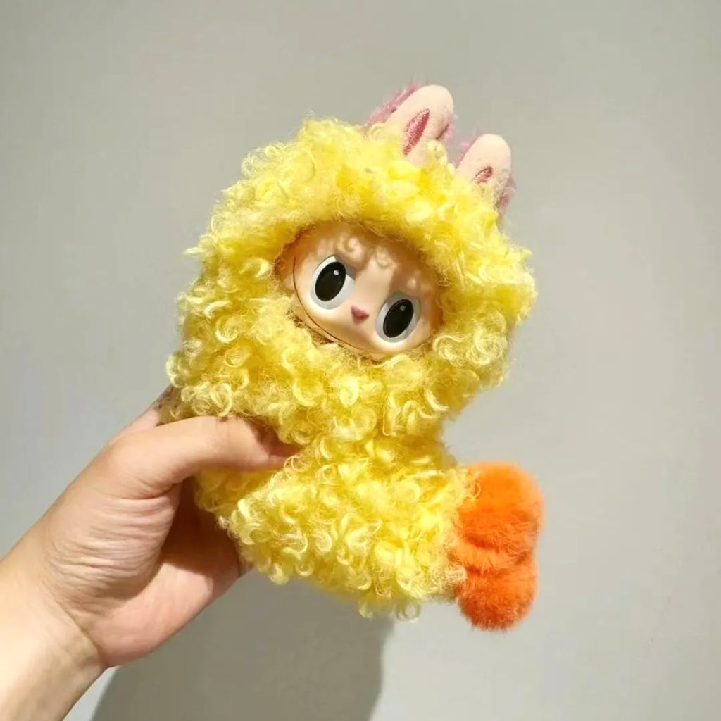 26. Plush Doll Replacing Clothes Shrimp Set - For Labubu Outfit - For Around 17cm Doll(No Dolls)