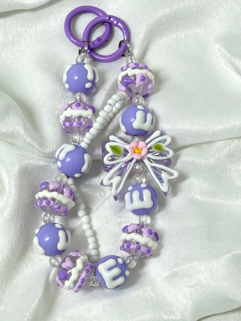 31. DIY Special Design Bow Pendant keychain Gift - For Bags - For Dolls - For Car Accessories (No Doll)