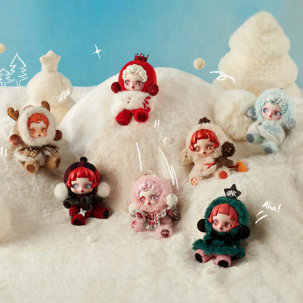6. SKULLPANDA Winter Symphony Series Plush Dolls, Blind Box