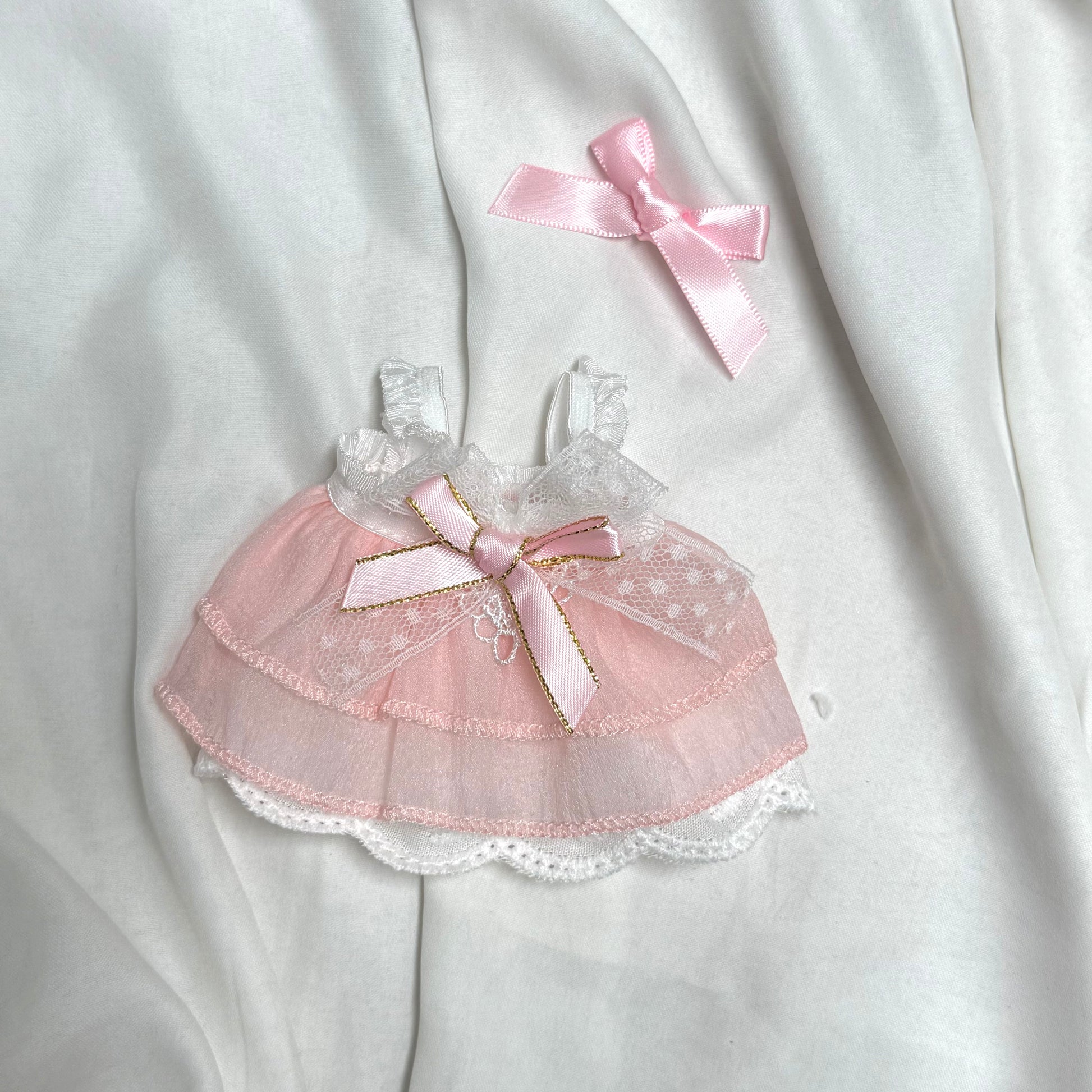 29. Plush Doll Replacing Clothes Skirt Set - For Labubu Outfit - For Around 17cm Doll(No Dolls)