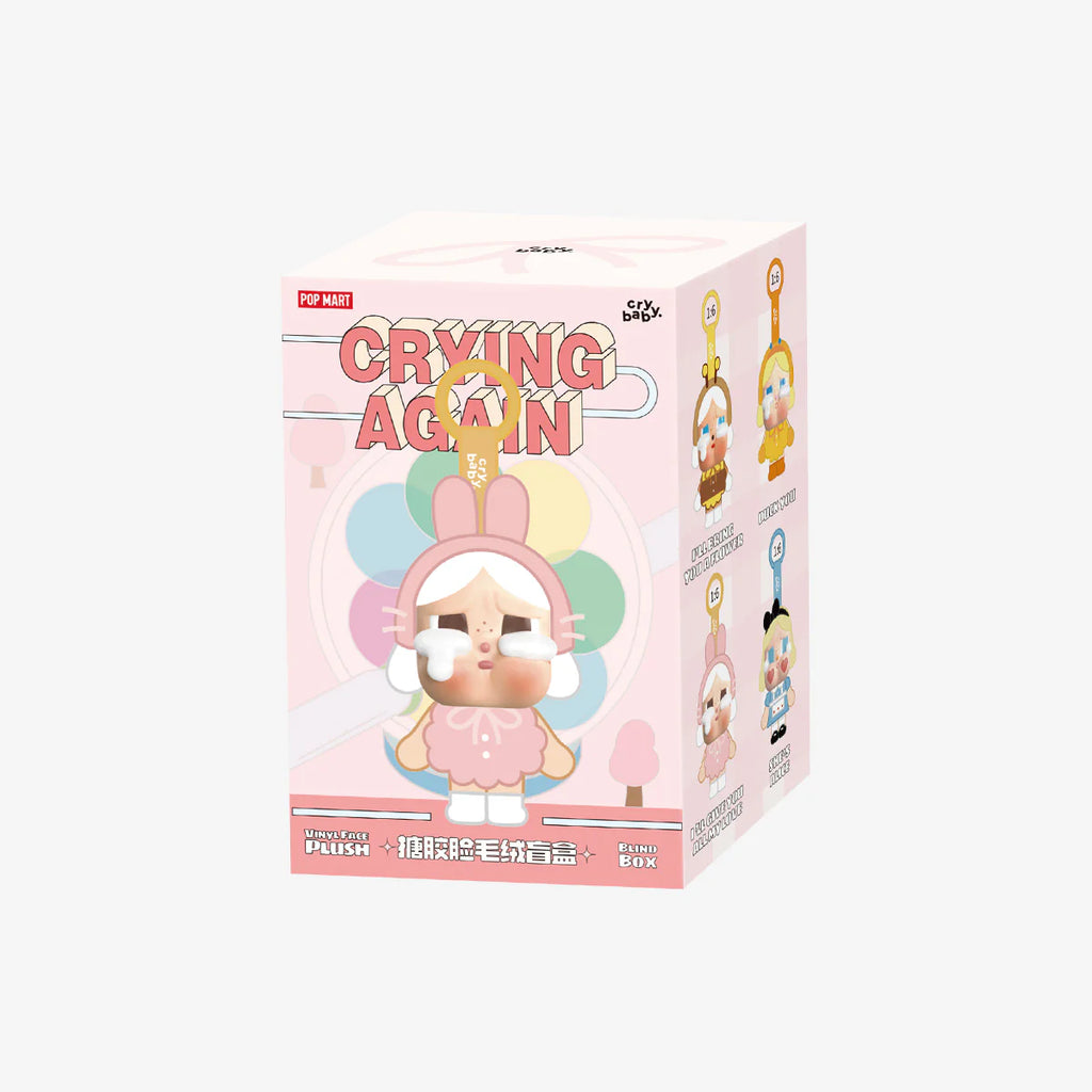 8. CRYBABY Crying Again Series-Vinyl Face Plush Blind Box
