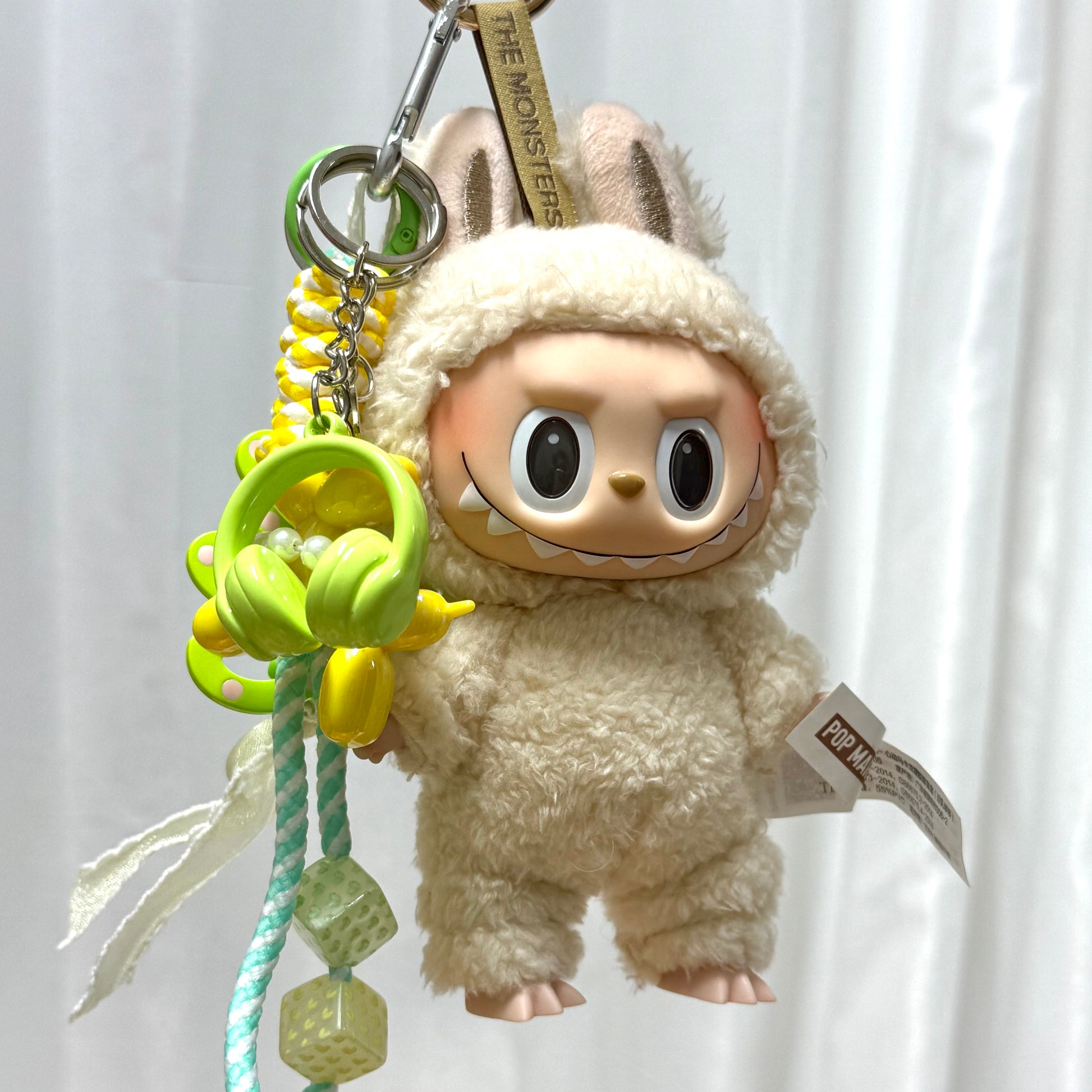 45. DIY Special Design Earphone Pendant Keychain Gift - For Bags - For Dolls - For Car Accessories (No Doll)