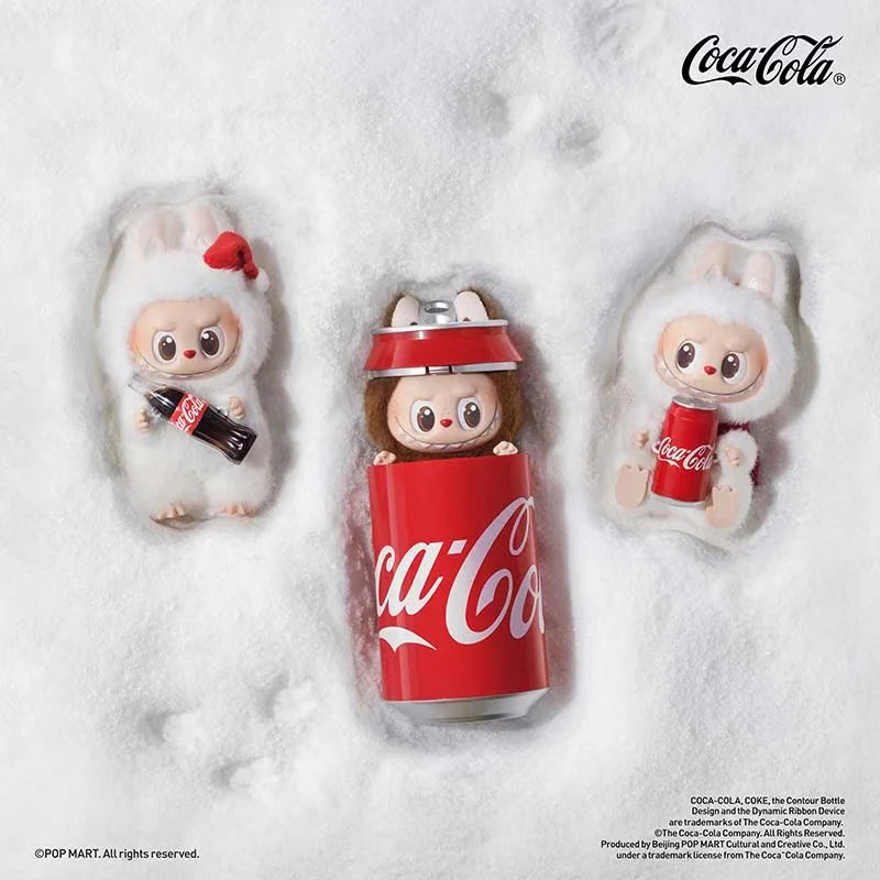 4. THE MONSTERS Labubu COCA COLA Series Vinyl Plush Dolls, Blind Box