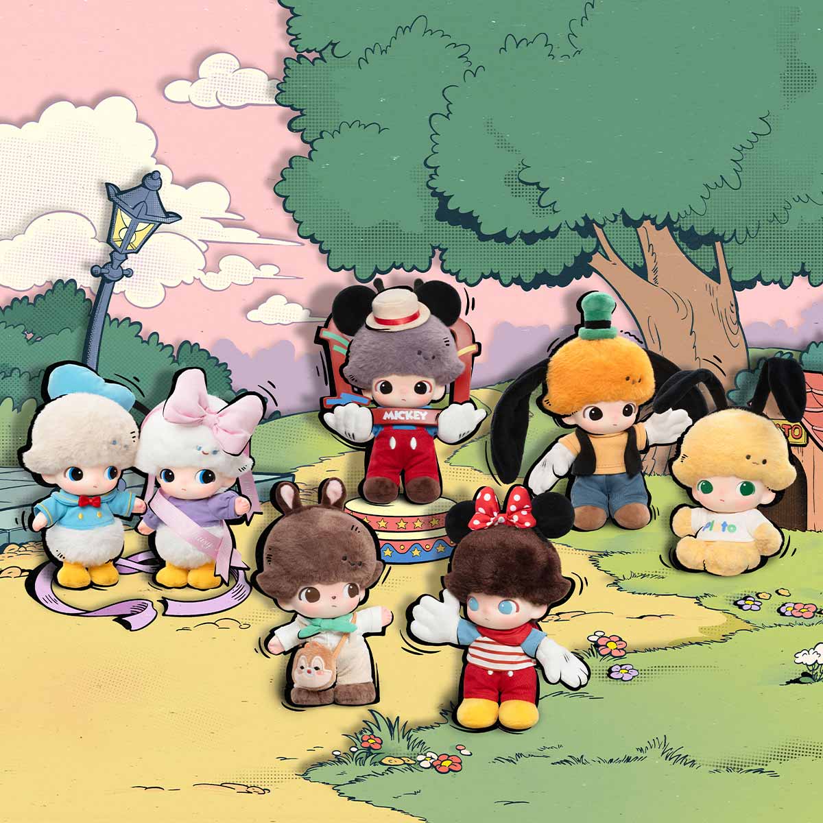 7. POP MART DIMOO WORLD x Dsn Series Plush Doll, Blind Box