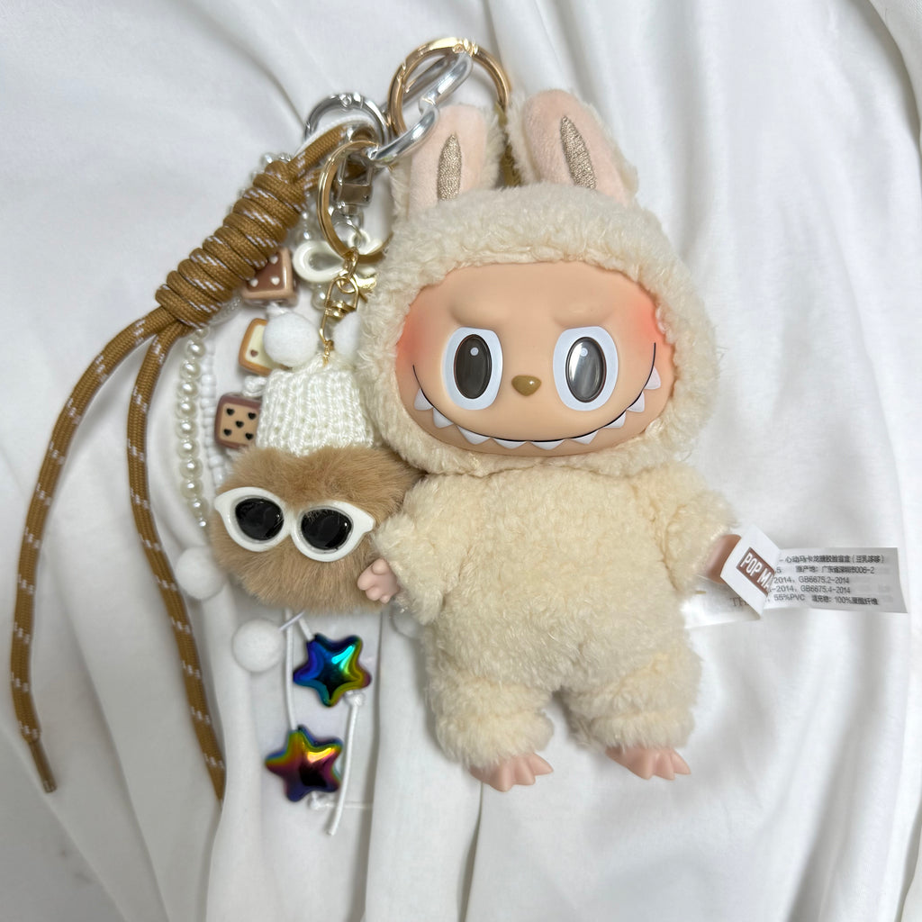 17. DIY Special Design Sunglasses Pendant keychain Gift - For Bags - For Dolls - For Car Accessories (No Doll)