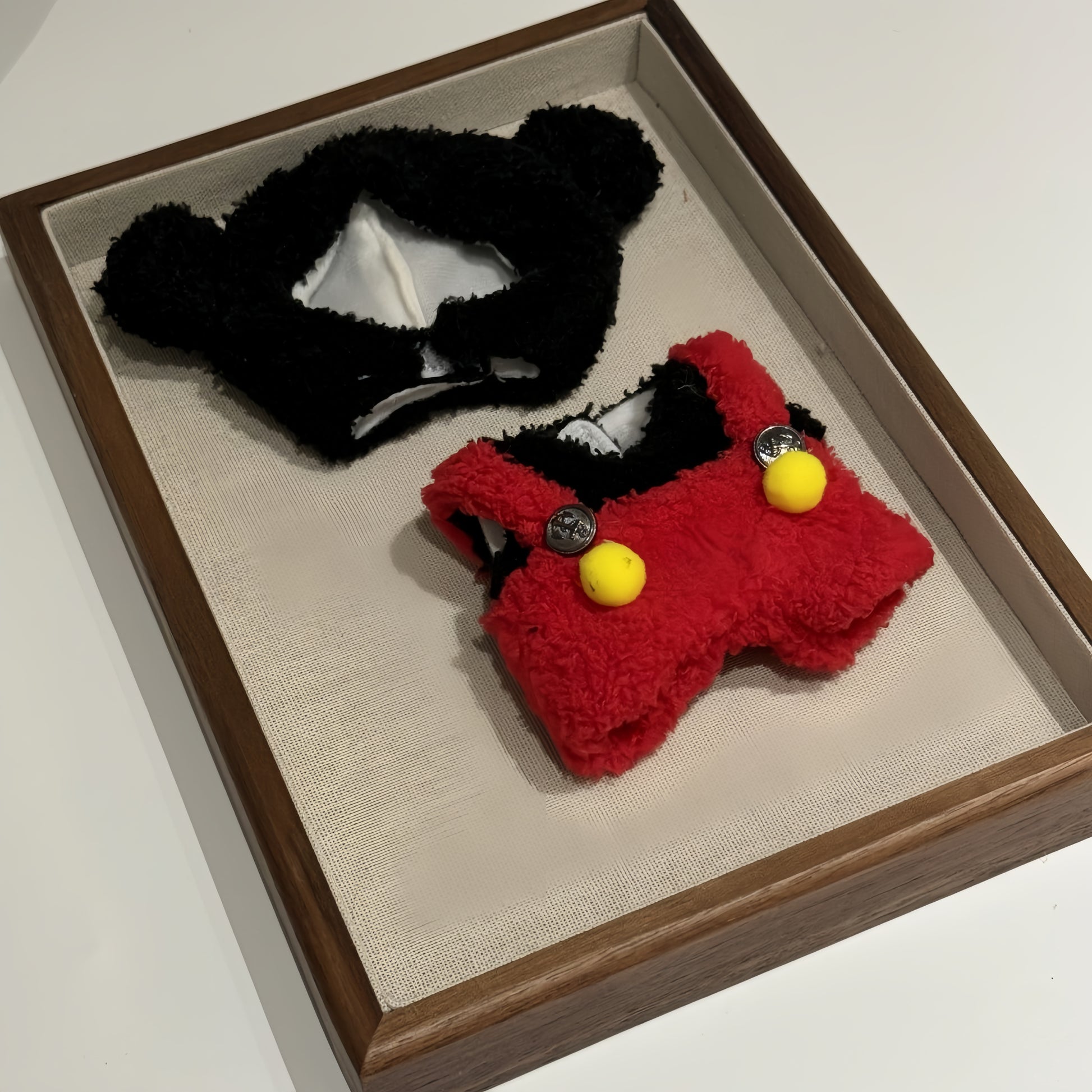 56. Plush Doll Replacing Clothes Couple Set - For Labubu Outfit - For Around 17cm Doll(No Dolls)