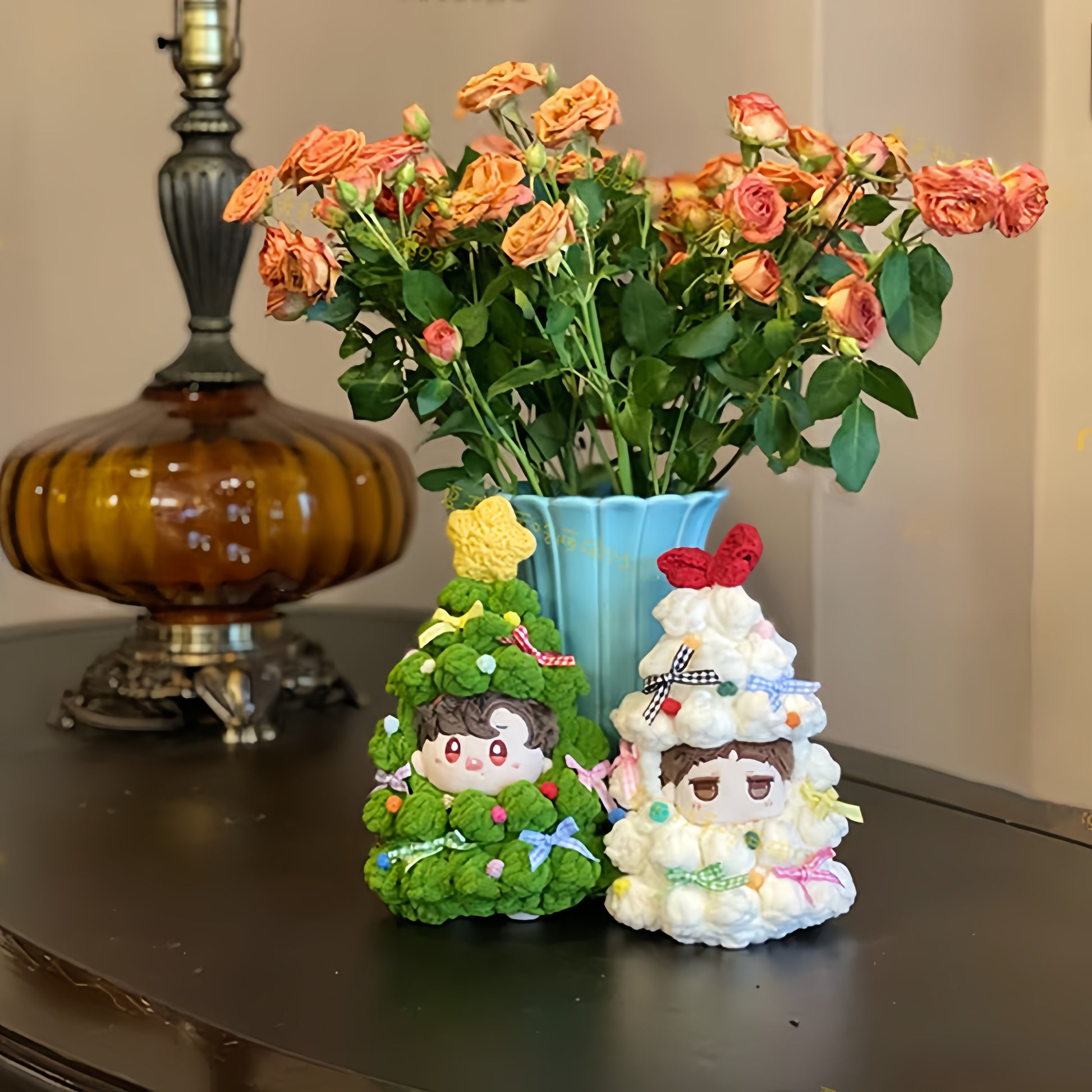 62. Plush Doll Replacing Clothes Christmas Set - For Labubu Outfit - For Around 17cm Doll(No Dolls)