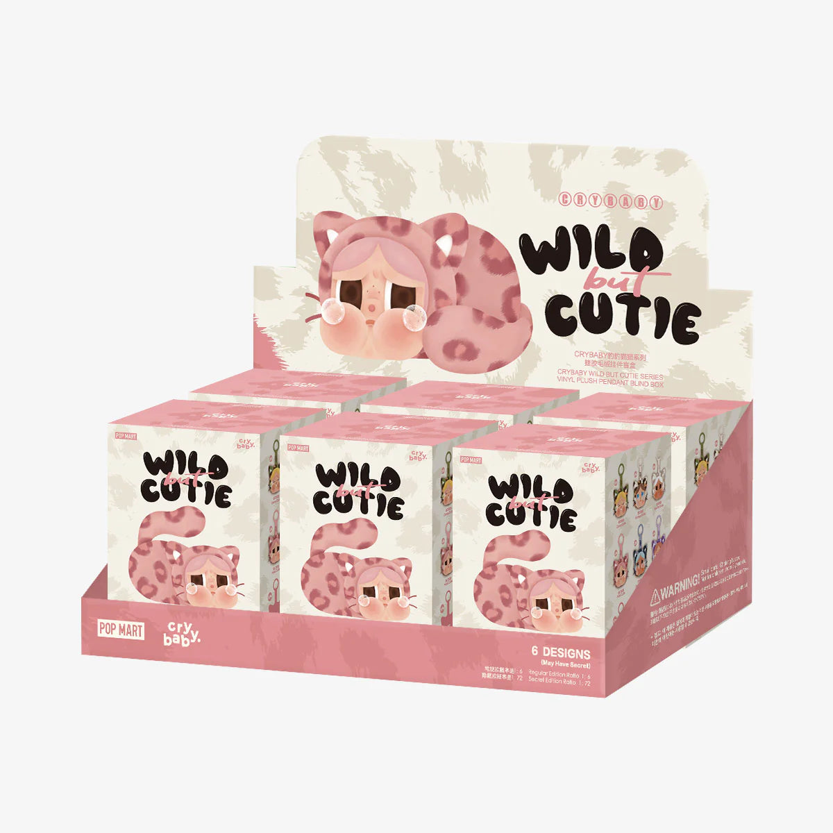 9. CRYBABY Wild but Cutie Series - Vinyl Plush Pendant Blind Box
