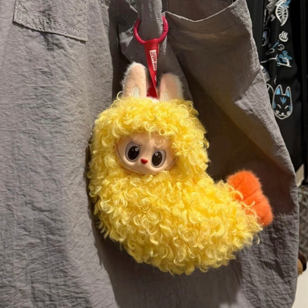 26. Plush Doll Replacing Clothes Shrimp Set - For Labubu Outfit - For Around 17cm Doll(No Dolls)