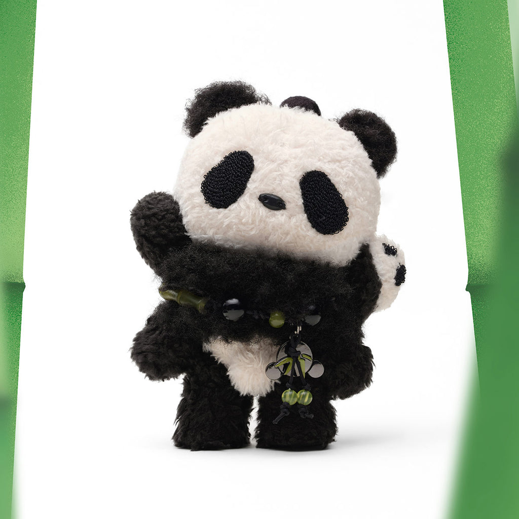 93. SKULLPANDA Lazy Panda Plush Doll Pendant