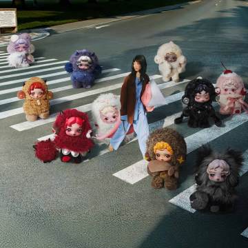 115. SKULLPANDA You Found Me! Series Plush Doll Pendant Blind Box