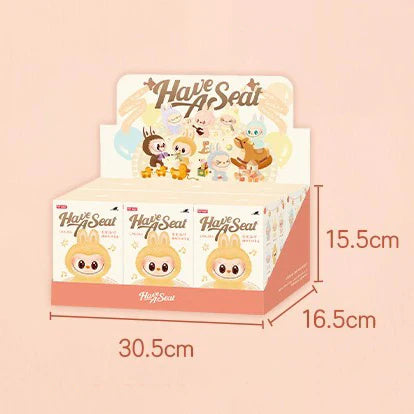 2. THE MONSTERS (Labubu) - Have a Seat Vinyl Plush Blind Box